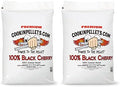 CookinPellets Black Cherry Hardwood BBQ Smoking Pellets, 40 lb Bag, 2-Pack by Unknown