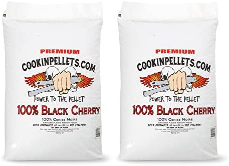 CookinPellets Black Cherry Hardwood BBQ Smoking Pellets, 40 lb Bag, 2-Pack by Unknown