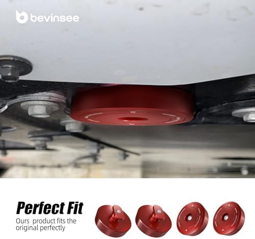 Bevinsee 4pcs Lifting Jack Pads Pucks Heavy Duty Aluminum - Image 2