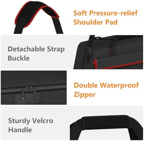 Grill Tool Storage Bag,Grill Utensil Storage Bag for Barbecue Tool up to 22",BBQ Utensil Storage Caddy with Pockets,Barbecue Utensil Case for Outdoor Grilling, Camping, Bag Only - Image 6