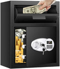 2.6 Cuft Depository Safe for Business with Quick Place Drop Slot by HOMESAFE