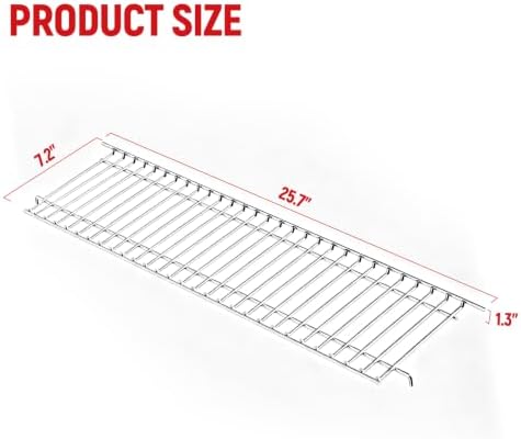 DELSbbq Grill Warming Rack for Nexgrill 720-0888S 5-Burner Grills - Image 2