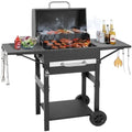 Kendane Charcoal Grill with Side Shelf, 353 Sq.Inch Cooking Area by Kendane