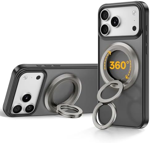 SYNCWIRE Magnetic Phone Ring Holder, for MagSafe Phone Grip Stand Kickstand by SYNCWIRE