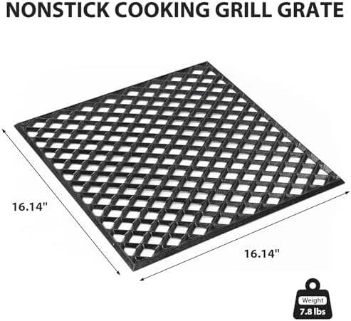 Utheer Genesis 2025+ Grill Grate, 16.14 x 16.14 Ceramic Cast Iron - Image 4
