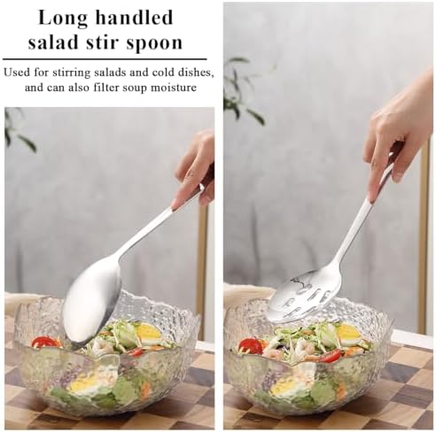 Evanda Kitchen Utensils Set 6pcs, Stainless Steel Cooking Utensils Set, Heavy Duty Kitchen Tools Spatulas Set, Home Essentials Kitchen Gadgets Accessories - Image 5