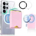 Magnetic Wallet for Samsung & iPhone with Magsafe Case, Pink by Unknown
