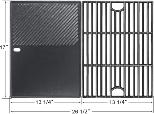 Hisencn Grill Replacement Part for Nexgrill 4&5 Burner 720-0830H,720-0888N - Image 2