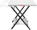 Feasto Outdoor Grill Table, Folding Prep Table, 30" x 24", Stainless Steel by Idealforcook