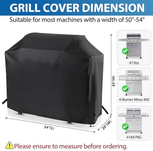 54 Inch Gas Grill Cover for Monument Mesa M405BZ & M415BZ, Mesa 400 Series - Image 2
