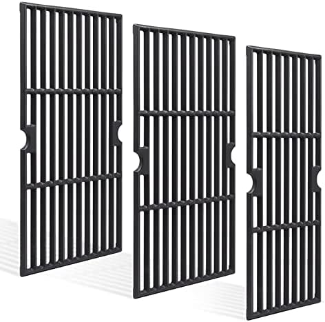 Criditpid Grill Grates for Charbroil Performance 4 Burner 463342119, 463376017, 463347017, 463377017, 463335517, 463347418, 18"x 25" Cooking Grate for Char-Broil Grill Parts G470-0002-W1, G470-0003-W1 by Criditpid