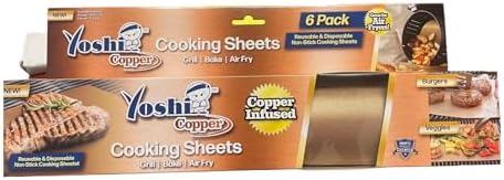 Grill and Bake Mats sheets (Set of 6) by As+Seen+On+TV