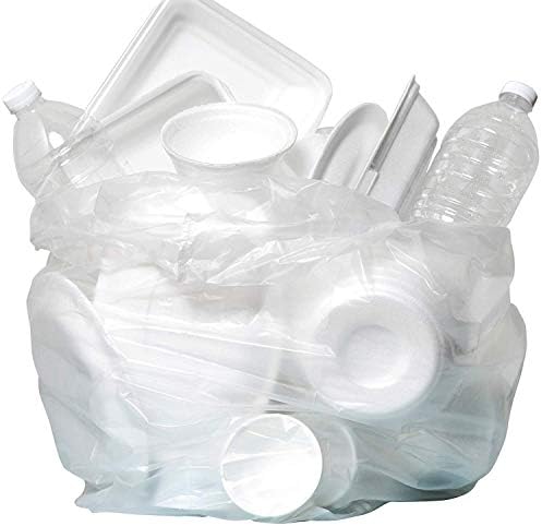 Aluf Plastics 55-60 Gallon Trash Bags Source Reduction Series Value High Density 17 Micron Gauge (equiv) - Intended for Home, Office, Bathroom, Paper, Styrofoam (Pack of 800) - Image 4