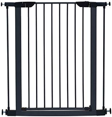 Midwest 29" Steel Dog Gate with Glow Strips, Graphite by MidWestHomesForPets