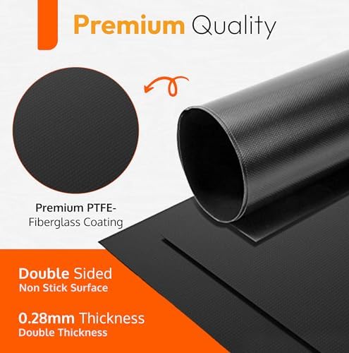 Oven Liners for Bottom of Oven - Thick Heavy Duty 17” x 25” 2 Pack Non-Stick Reusable Mats - BPA & PFOA Free Protector for Electric, Gas, Microwave & BBQ Grill Liner - Easy Clean & Heat Resistant - Image 4