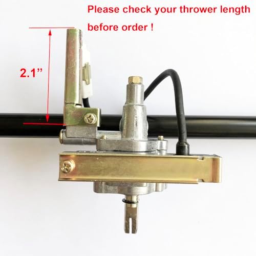 1 PC 0° BBQ Grill Gas Valve With Thrower Valve, Stem OD 5/16", Orifice size: 1.05mm for LP Gas, Fits for 5/8" Manifold Tube - Image 4