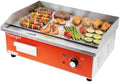 21.6" Stainless Steel Electric Countertop Griddle,110V 1500W Adjustable Temperature Control Flat Top Smokeless Cooking Non-Stick Grill for Resturant,Indoor,Kitchen,Outdoor,Camping,Commercial by Panacula