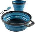 GSI Outdoors Escape Table Set, 1 Person, Camp Dishes, Blue by GSIOutdoors