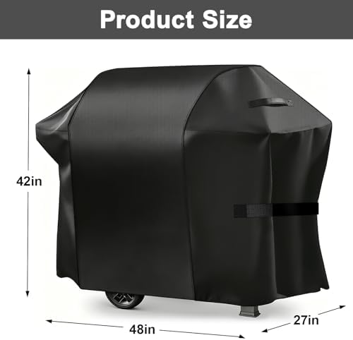 Grill Cover, 48 inch Outdoor Waterproof UV Resistant BBQ Covers - Image 2