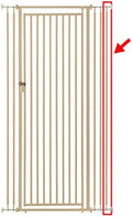Richell USA - Cat Safety Gate Extension (30012) (Beige) by Richell