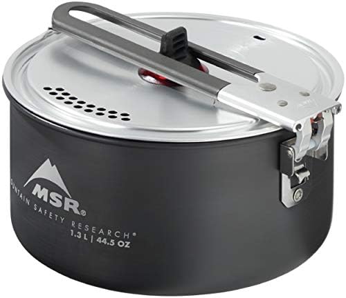 MSR 1.3 Liter Nonstick Ceramic Coated Solo Camping Cook Pot - Image 5