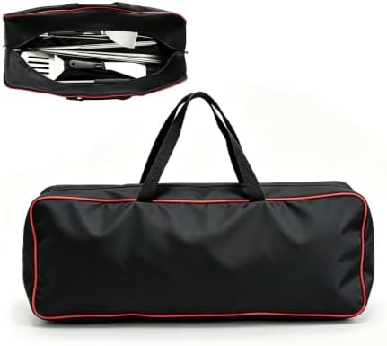 Large Grill Tool Storage Bag, Capacity Grill Accessory Storage, Heavy-Duty Grill Utensil Storage, Accessories Storage Compatible with Blackstone (No Accessories),20" L x 6" Wx 5" H by CHEFFOOD