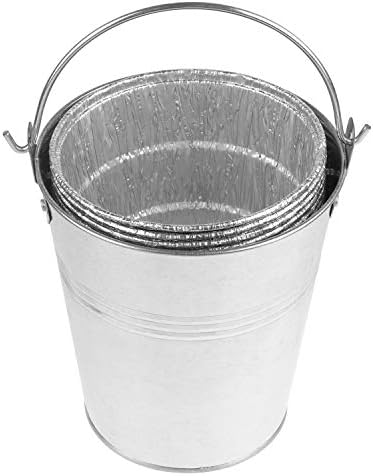 Drip Grease Bucket & 15-Pack Liners for Traeger 20/22/34, Pit Boss, etc Pellets Smoke (Silver 15) - Image 5
