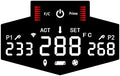 Replacement Expert Grill Digital Thermostat Controller Board with Bluetooth Function, can Connect to Mobile APP, Suitable for Expert 、Komoda and Smoking Machine XG1136224169002 by FCCUM