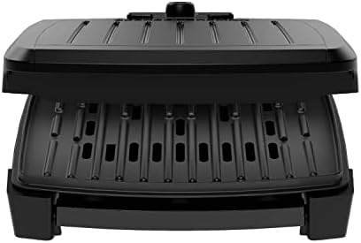 GEORGE FOREMAN® Contact Submersible™ Grill, 5-Serving Grill - Adjustable Temperature Control, Black Plates, Wash the entire grill - Image 2