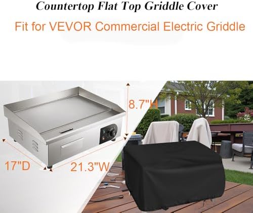 Grill Cover for VEVOR Commercial Electric Griddle - Image 2