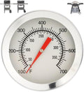 Grill Thermometer 2 Inch Dual Scale Waterproof 100-700F by Unknown