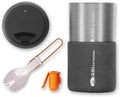 GSI Outdoors Halulite Minimalist, Ultralight Backpacking Cooking and Eating Set by GSIOutdoors