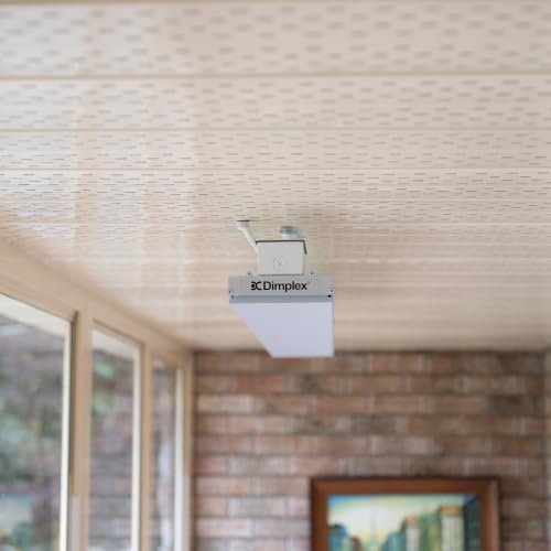 Dimplex DLW Wall/Ceiling Radiant Patio Heater - 1500W - White, 120V - Image 2