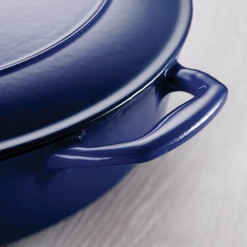 Tramontina Bestow Enameled Cast Iron 5.5-Qt Round Dutch Oven Pot with Lid - Image 6