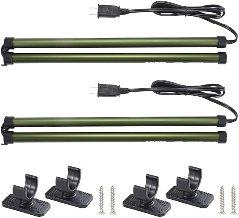 ZARPAX Gun Safe Dehumidifier Rod 32" Electric Plug In - 2 Pack by Zarpax