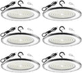 AIKVSXER 6Pack UFO LED High Bay Lights, 300W Shop Lights, 45000LM, 6000K by AIKVSXER