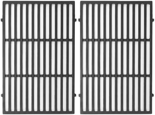 Uniflasy 19.5" Grill Parts for Weber Genesis Grill Grates for Weber Genesis 300 Series Genesis E310 E320 E330 S310 S320 S330 EP310 Cast Iron Cooking Grates Replacement for Weber Parts 7524 7528 by Uniflasy