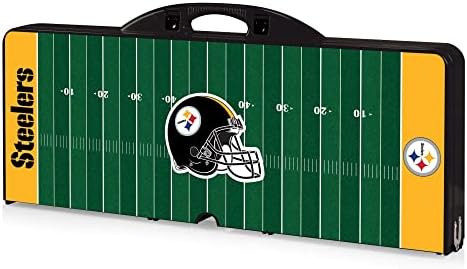Picnic TIME NFL Football Field Folding Picnic Table, Camping Table, Outdoor Table with Umbrella Hole - Image 5