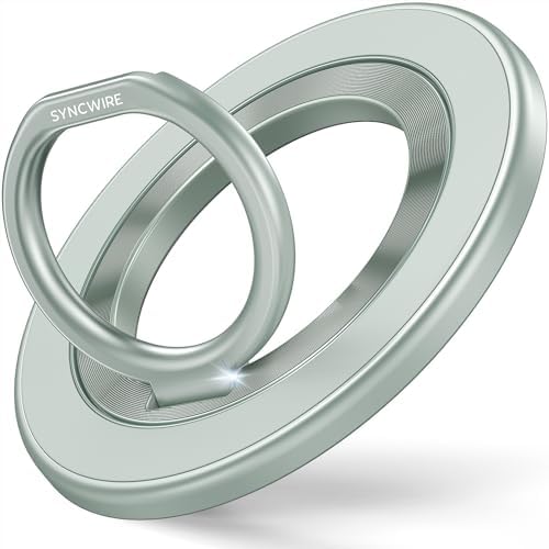SYNCWIRE for MagSafe Phone Grip, Magnetic Phone Ring Holder Stand Kickstand by SYNCWIRE