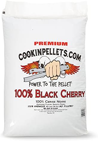 CookinPellets Black Cherry Hardwood BBQ Smoking Pellets, 40 lb Bag, 2-Pack - Image 2