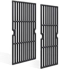 Criditpid 18 Inch Grill Grates for Charbroil Performance 2 Burner 463625217 463673519 Replacement Parts, Cast Iron Grill Cooking Grate for Char-Broil G470-0002-W1, G470-0003-W1, 463625219, 463673517 by Criditpid
