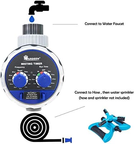 Fogging Seconds Watering Hose Timer for Garden,Greenhouse - Image 3