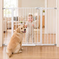 Mumeasy 36" Extra Tall Baby Gate for Stairs, 36''-55'' Extra Wide Dog Gate by Mumeasy-FocusonBabyPetSafetyGate