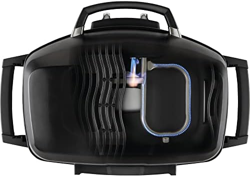 Napoleon TravelQ PRO285 Portable Natural Gas Grill, Black, 2 Burners, Tailgating, Camping, and Small Outdoor Spaces - Image 4