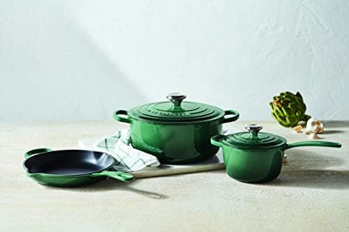 Le Creuset Enameled Cast Iron Round Dutch Oven, 9 qt., Artichaut - Image 5