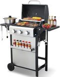 3-Burner Stainless Steel Propane Gas Grill by LabolataOutdoorGrills