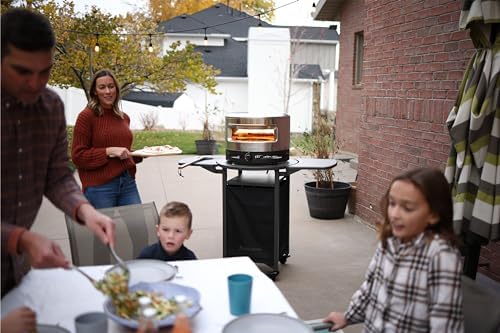 Solo Stove Pizza Oven Cart for Outdoor Pi Pizza Ovens | Portable Pizza Oven Table, Compatible with the entire Pi family, Locking Wheels, Foldable Shelves, Steel, Height: 35.75 in, Weight: 43 lbs - Image 6
