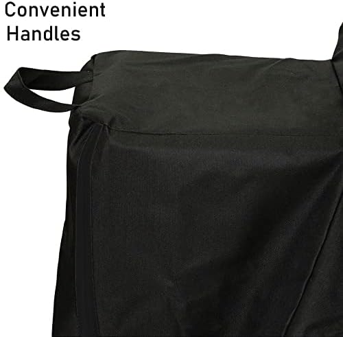 ZJYWSCH Grill Cover for Pit Boss Platinum KC Combo Wood Pellet & Gas Grill Outdoor Waterproof Pit Boss KC Combo Grill Cover PB1285KC 600D Heavy Duty - Image 6