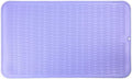 MicoYang Silicone Dish Drying Mat for Multiple Usage,Easy clean,Eco-friendly,Heat-resistant Silicone Mat for Kitchen Counter or Sink,Refrigerator or Drawer Liner Light Purple 3XL 28 inches x 18 inches by MicoYang