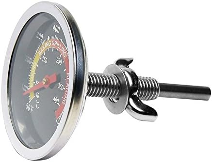 Grill Temperature Gauge BBQ Smoker Thermometer for Charcoal Grill and Pit - Image 2